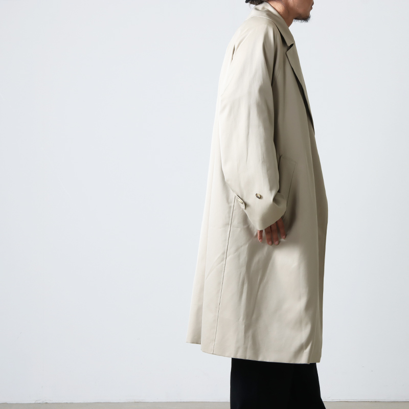 COMOLI (コモリ) コットンギャバ タイロッケンコート
