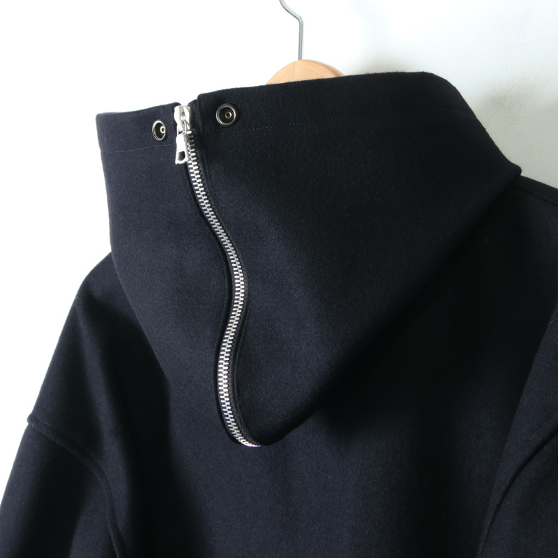 COMOLI (コモリ) メルトン フーデッドコート