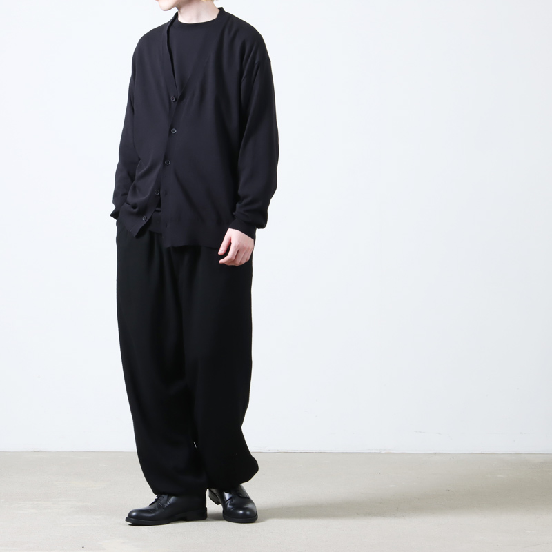 COMOLI (コモリ) コットン Vネックカーディガン