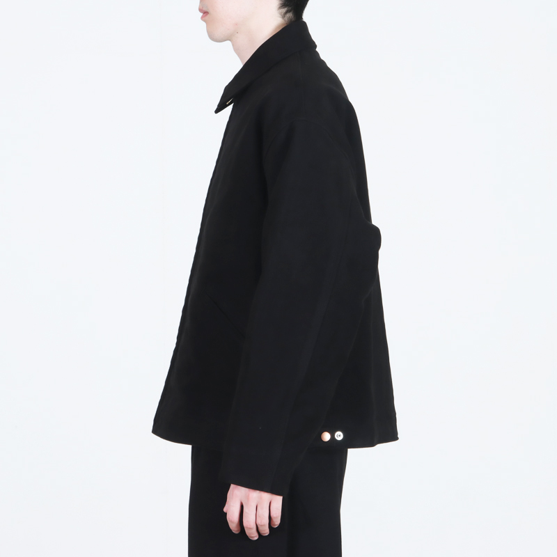 COMOLI (コモリ) モールスキン ジップショートジャケット