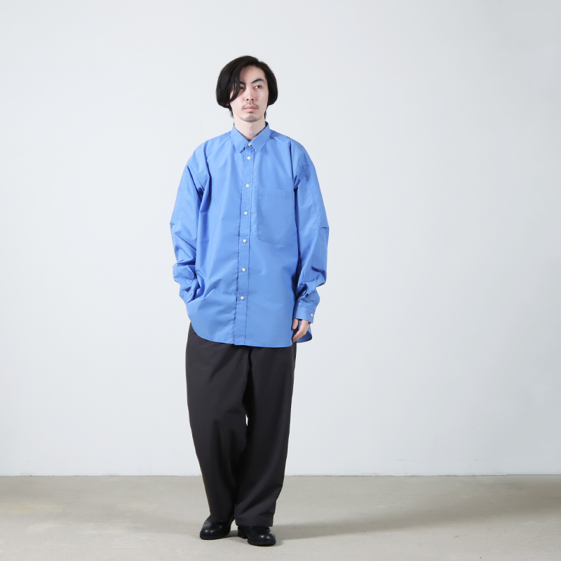 DAIWA PIER39 (ダイワピア39) TECH REGULAR COLLAR SHIRT L/S SOLID