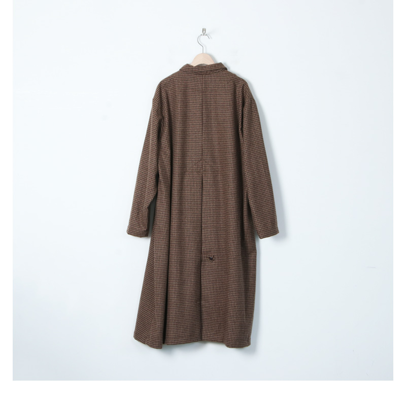 HARVESTY (ハーベスティ) オーバーコート ウールツイード