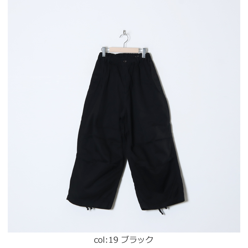 HARVESTY (ハーベスティ) オーバーパンツ 60/2ギャバ