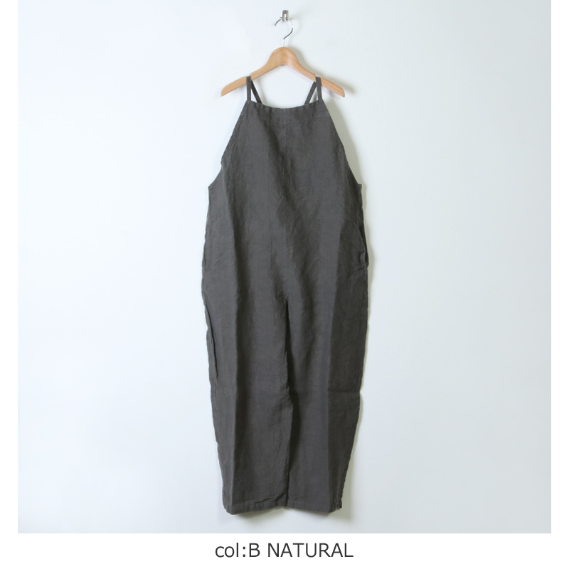 ICHI Antiquites (イチアンティークス) リネン kotohiradaki サロペット