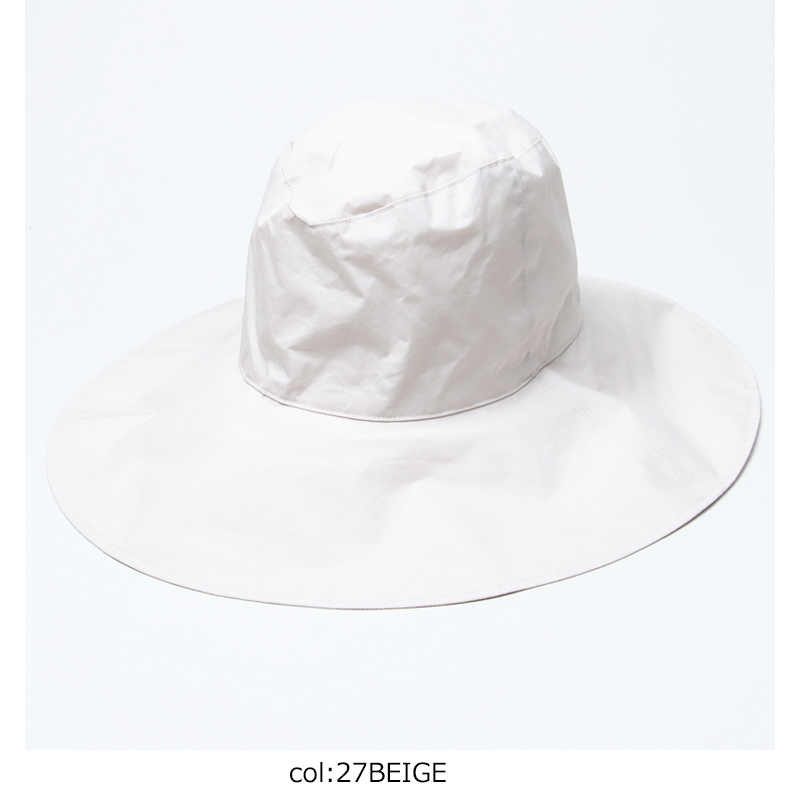 KIJIMA TAKAYUKI (キジマタカユキ) COTTON SOFT HAT（WIDE