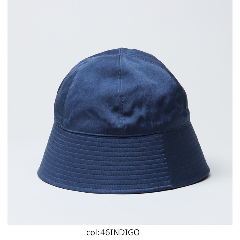 KIJIMA TAKAYUKI (キジマタカユキ) CUPRO POLY SATIN SAILOR HAT