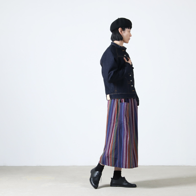South2 West8 (サウスツーウエストエイト) Army String Skirt - Multi