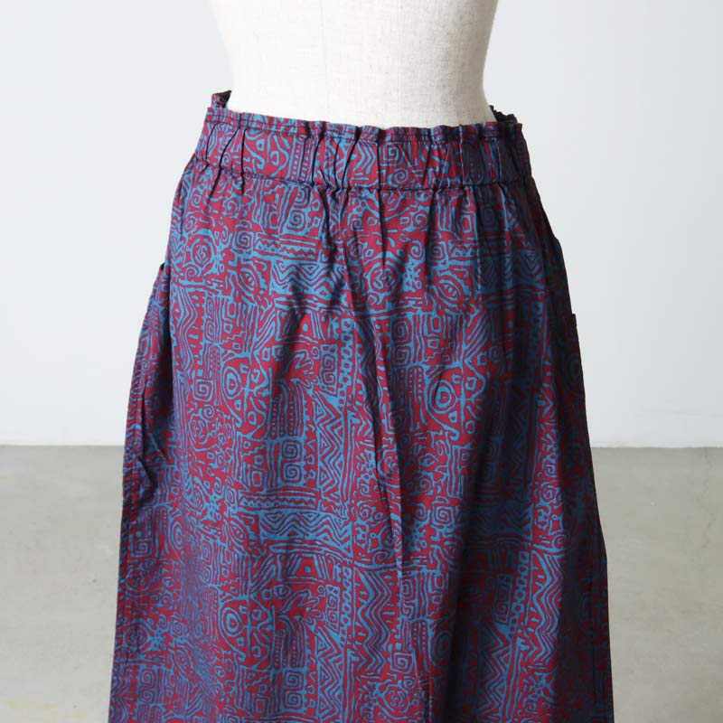 South2 West8 (サウスツーウエストエイト) Army String Skirt - Batik