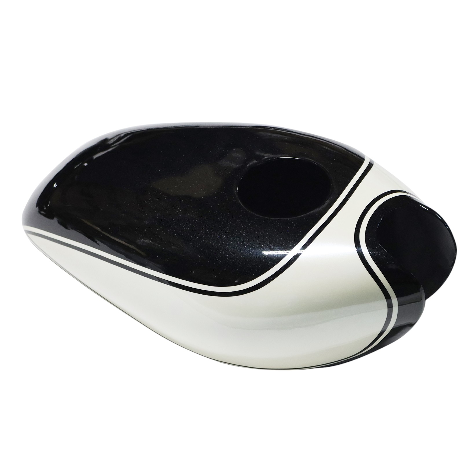 外装5点セット ブラック/ホワイト ゼファー400 - バイク