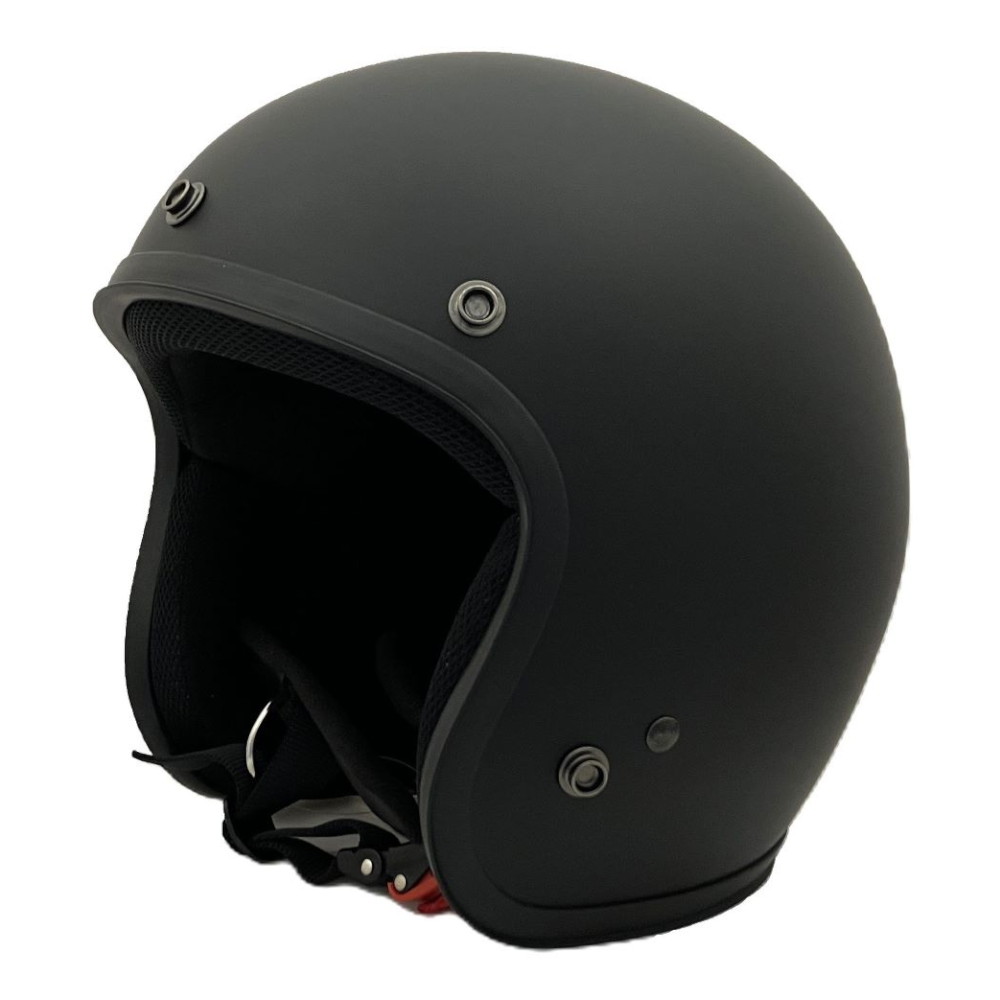 SY-001 JET-D ジェットヘルメット マットブラック L - バイク