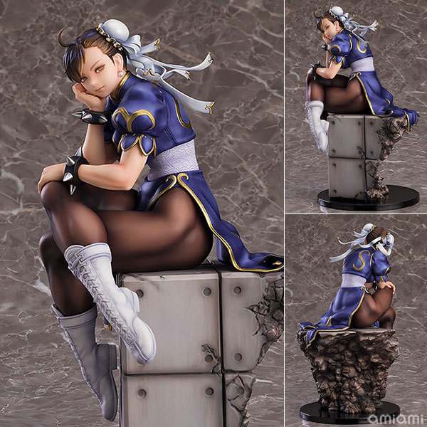 中古】(本体B+/箱B)「ストリートファイター」シリーズ 春麗 1/6 完成品