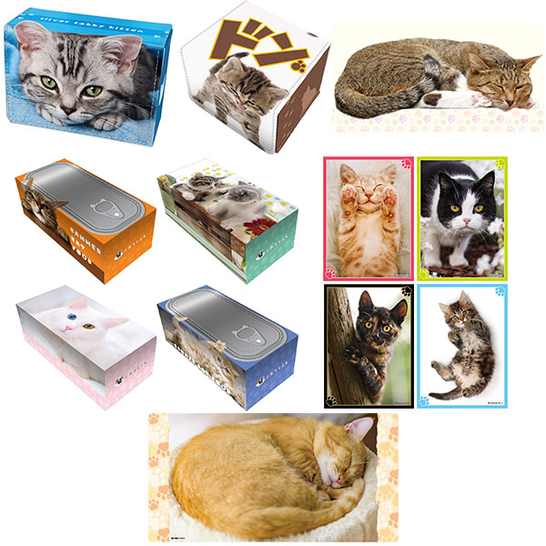 前入金 銀行振込のみ】ブロッコリートレカアイテムくじEX「猫これく