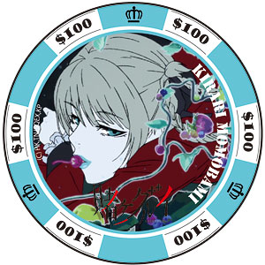 賭ケグルイ 缶バッジ(チップver.) 夢見弖ユメミ[Little Monsters