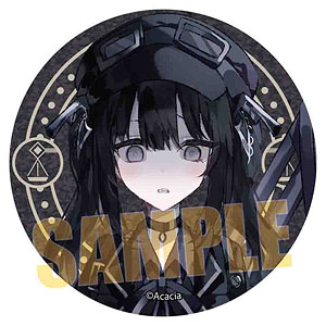 魔法少女ノ魔女裁判 グリッター缶バッジ 桜羽エマB（再販）[ベルハウス