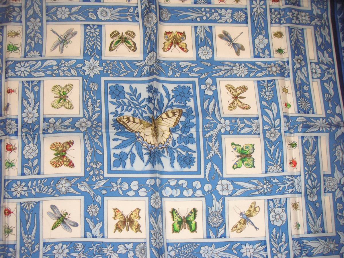 目立った傷や汚れなし】[夏の宝石 Joyaux de l'ete]エルメススカーフ