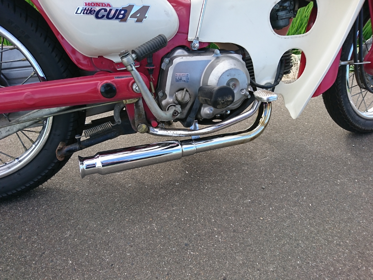 ☆新品☆スーパーカブ50 70 90 リトルカブ ショートウェイブ管