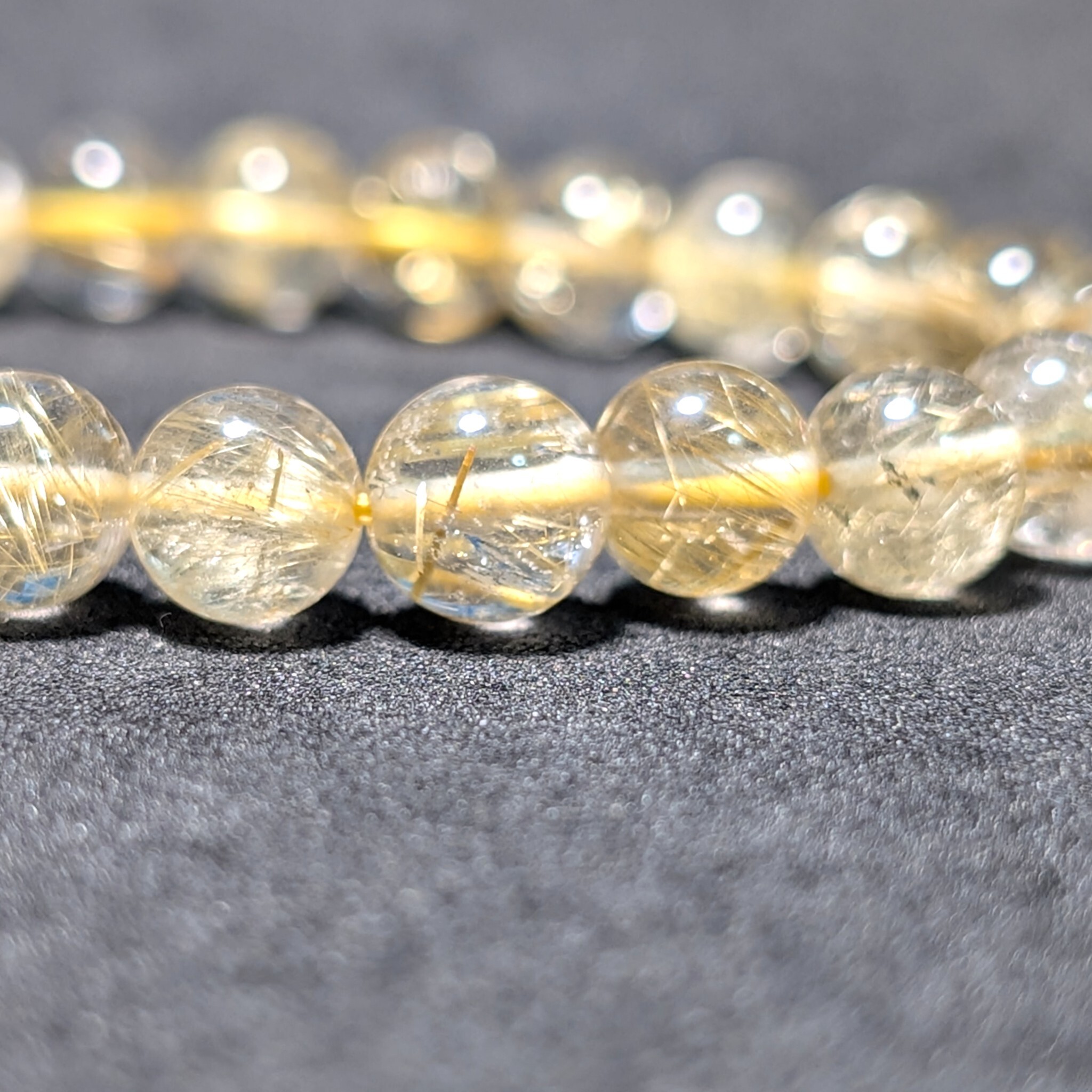 3/5はスーパー開運日！！【透明感抜群】ゴールド ルチルクォーツ