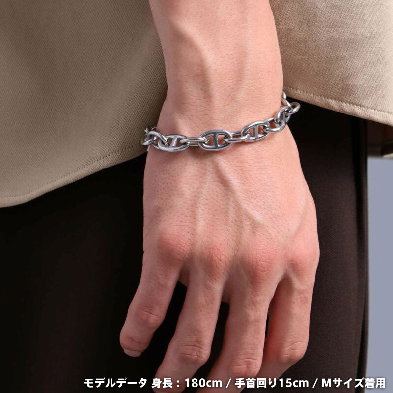 ライオンハート ヴァリアスチェーン ブレスレット アンカー サージカル