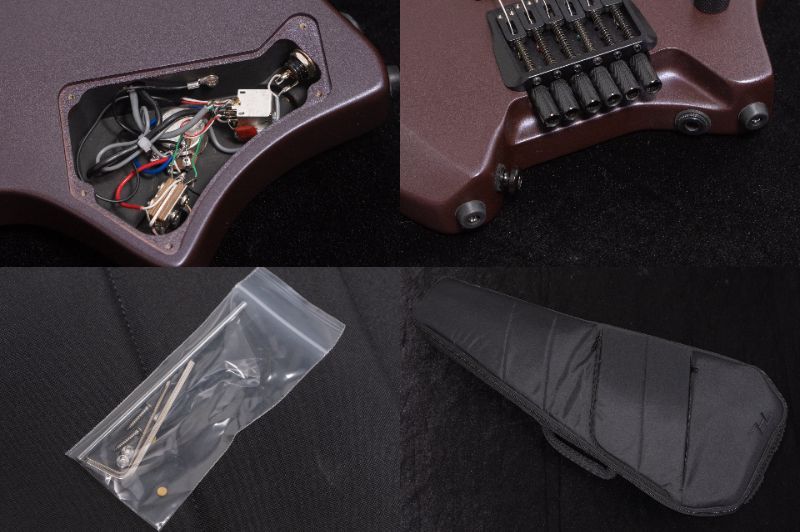 HEX Guitars N400 Metallic Deep Purple（新品/送料無料）【楽器検索