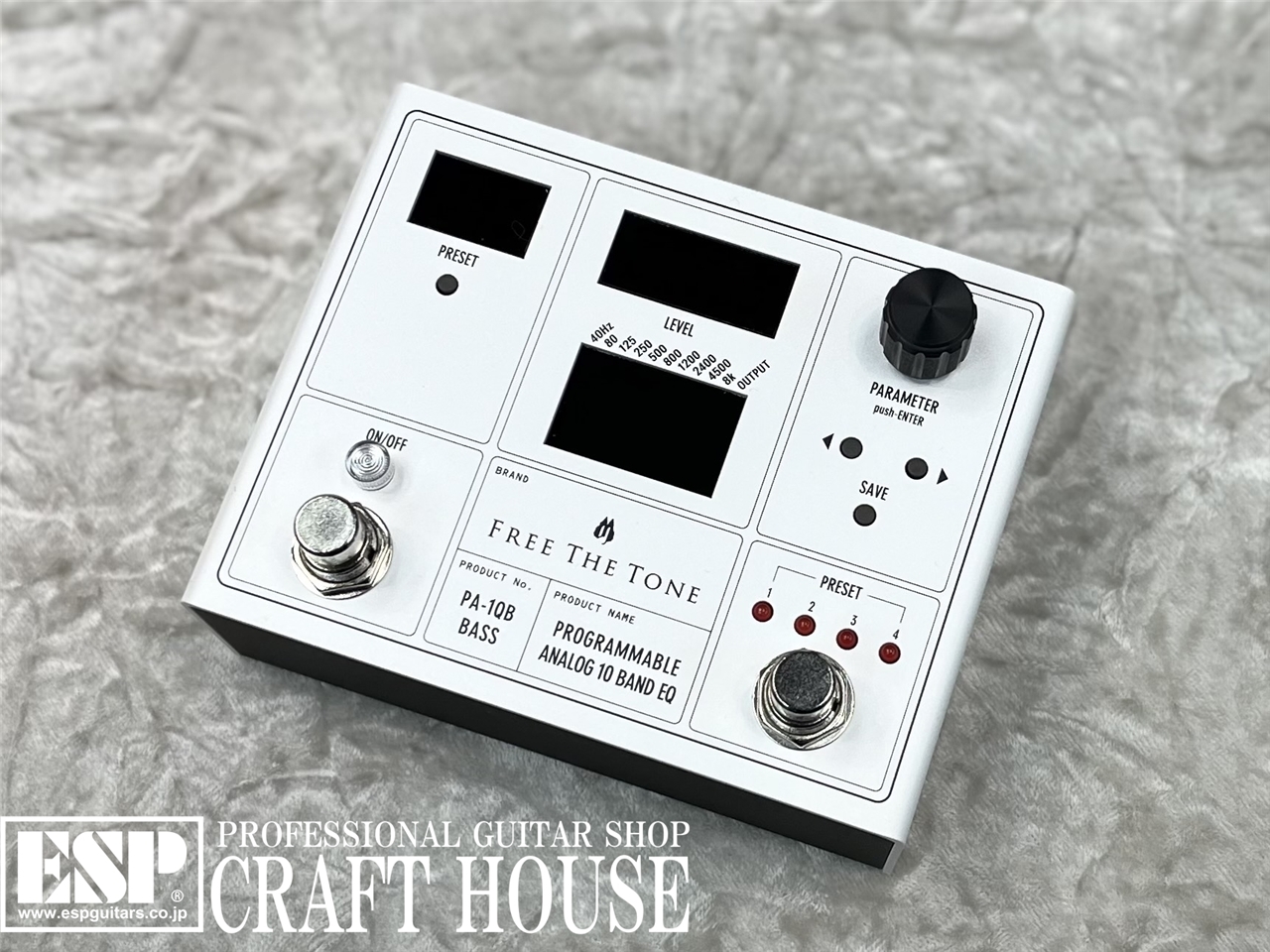 Free The Tone PROGRAMMABLE ANALOG 10 BAND EQ / PA-1QB（新品/送料