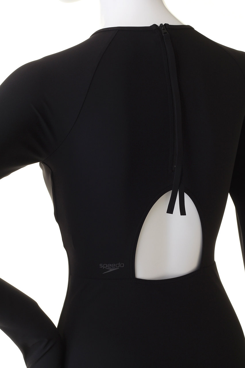 Speedo(スピード)｜ザスーツロングスリーブ/ブラック の通販｜ELLESHOP