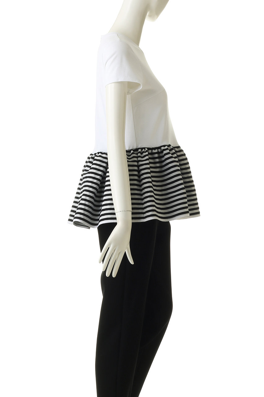 BORDERS at BALCONY(ボーダーズ アット バルコニー)｜ペプラムTシャツ