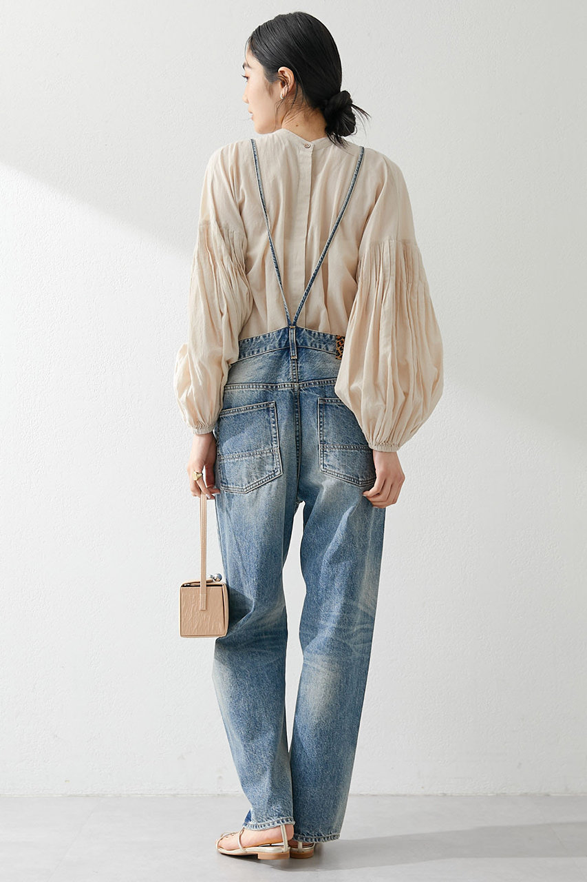 Whim Gazette(ウィム ガゼット)｜デニムオールインワン2/インディゴ の