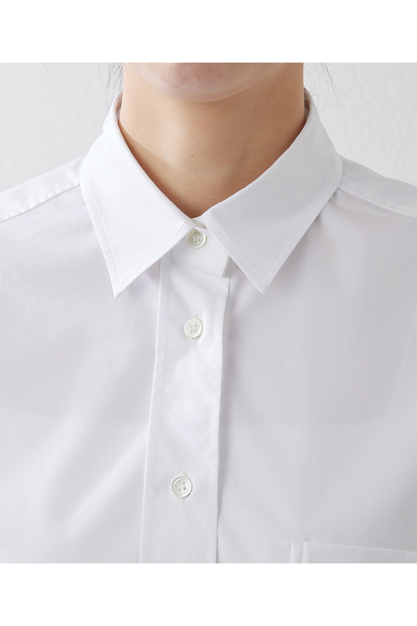 Whim Gazette(ウィム ガゼット)｜ロゴシシュウオーバーシャツ/オフ