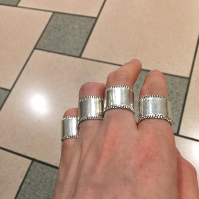 Maison Margiela（旧Maison Martin Margiela） - マルジェラ 4連リング