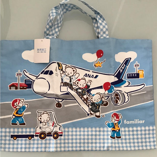 familiar - 値下げ⤵︎新品♡ファミリア ANA コラボ レッスン バッグの
