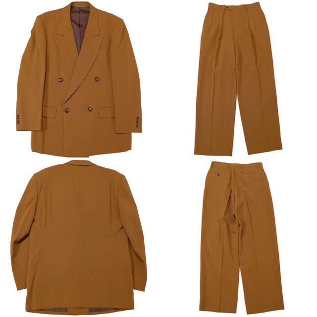 ☆美品☆80s ヴィンテージ セットアップ☆ダブル スーツ☆菅田将暉