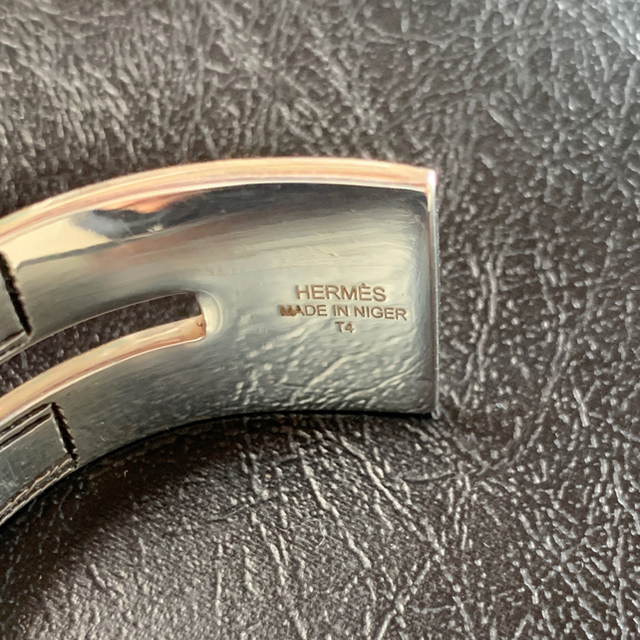 HERMES - 新品 エルメス トゥアレグ族 バングル インボイス付き HERMES