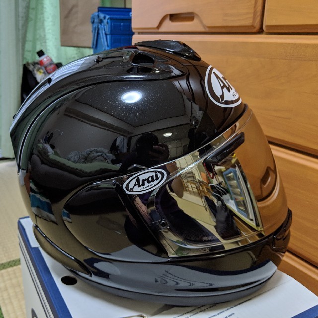 arai RX-7X グラスブラック 使用少 美品の通販 by buzz's shop｜ラクマ