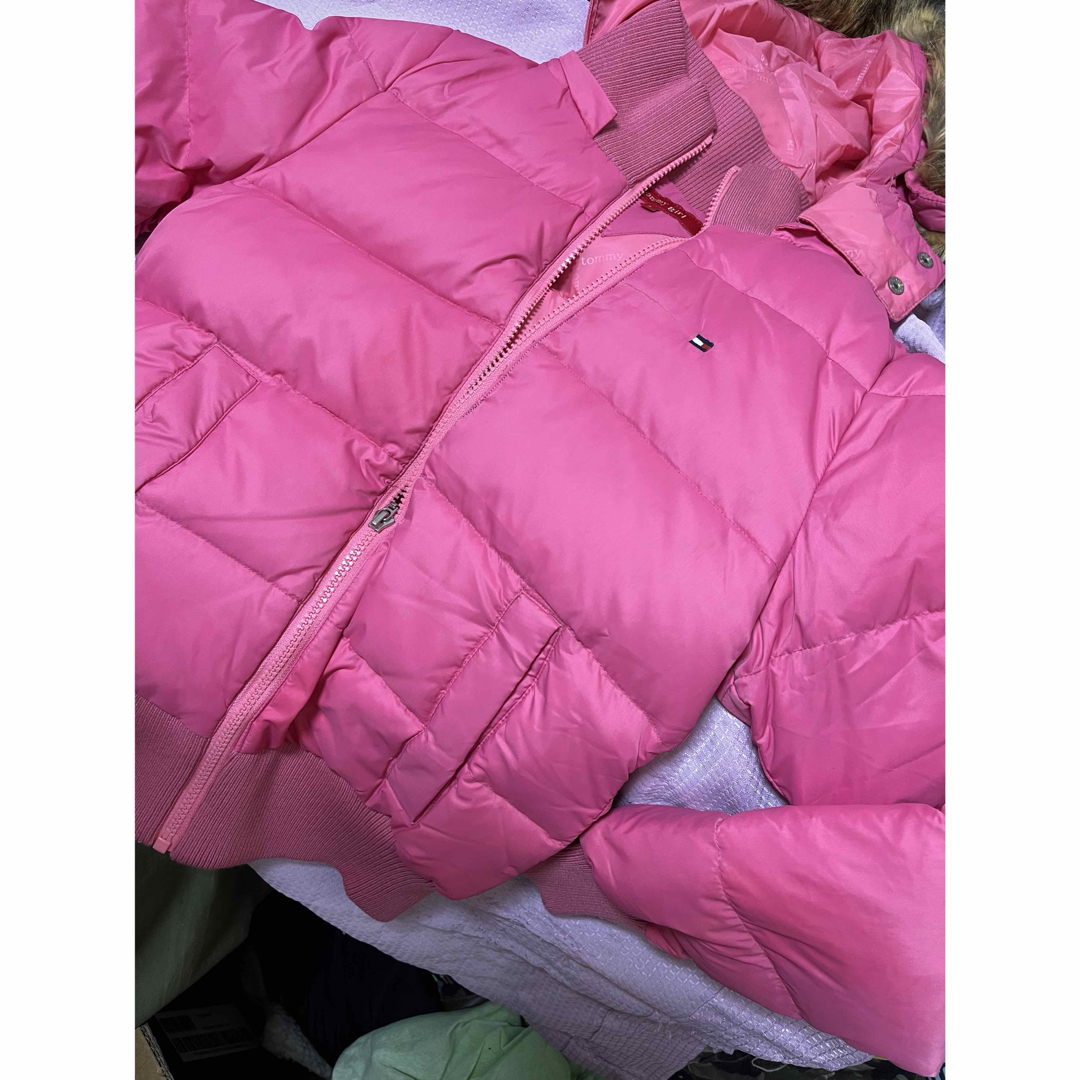 tommy girl - tommy girl ピンク ダウンジャケットの通販 by