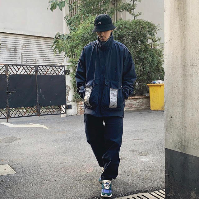 BEAMS - BEAMS SSZ AH.H NYPD jacket XL navy の通販 by SOLID's shop