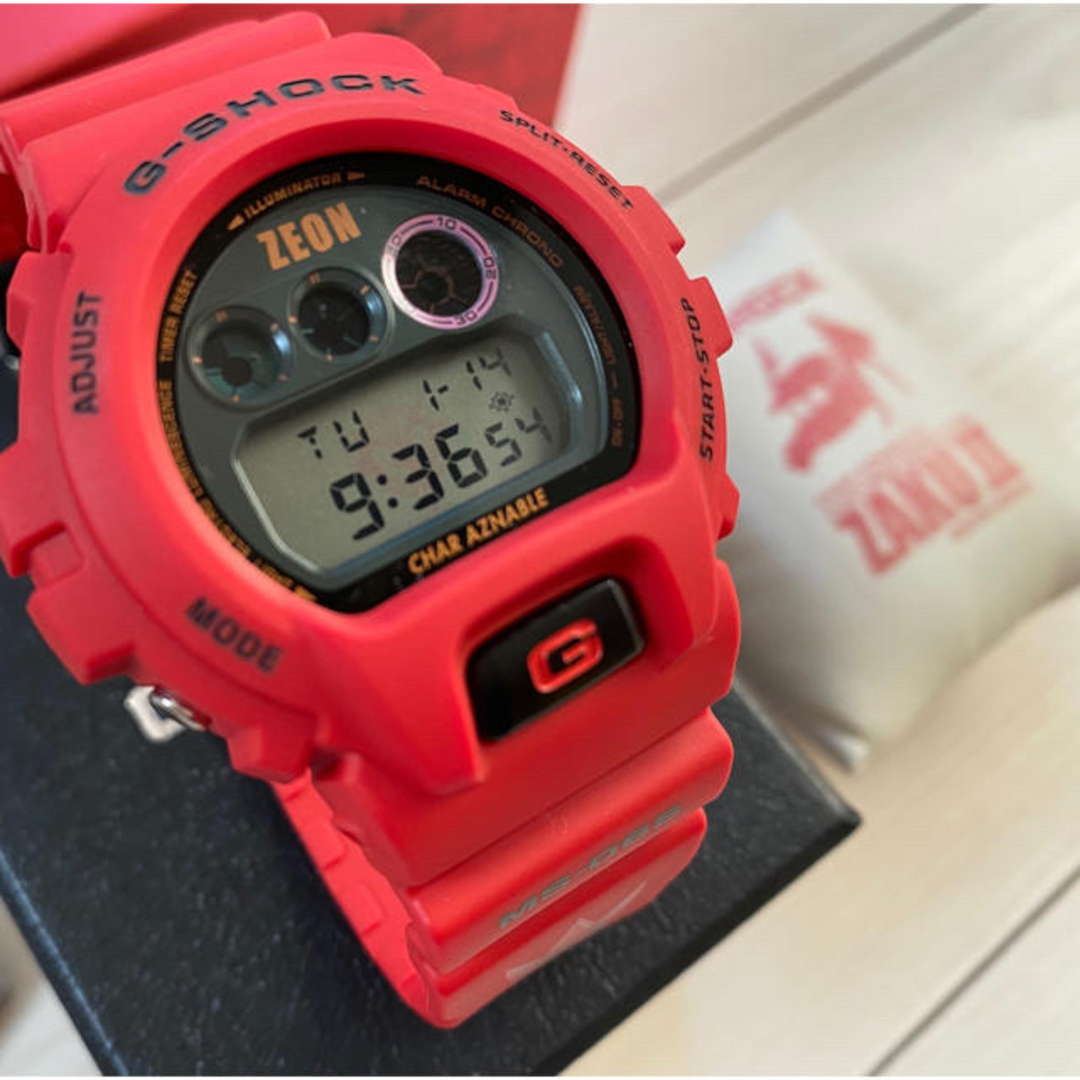 CASIO - ガンダム30周年記念G-SHOCK MS-06S ZAKU II シャア専用ザクの