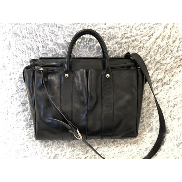 万双 双鞣和地 トートブリーフ ブラックの通販 by cotsune SHOP｜ラクマ