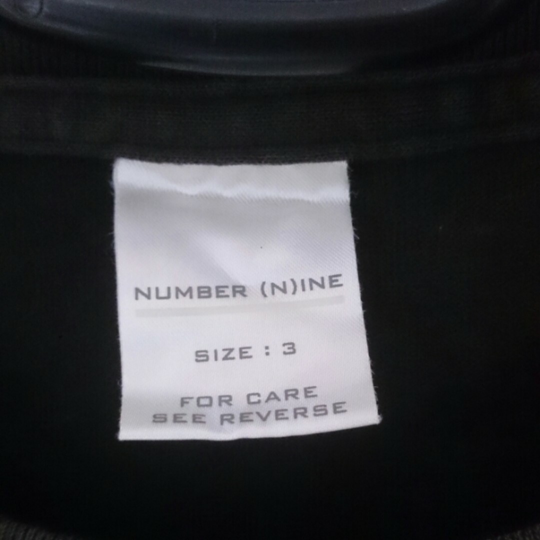 NUMBER (N)INE - 01年オリジナル ナンバーナイン スカルTシャツ サイズ