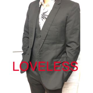 LOVELESS - 「LOVELESS」 スーツ super120 セットアップ 3点セット