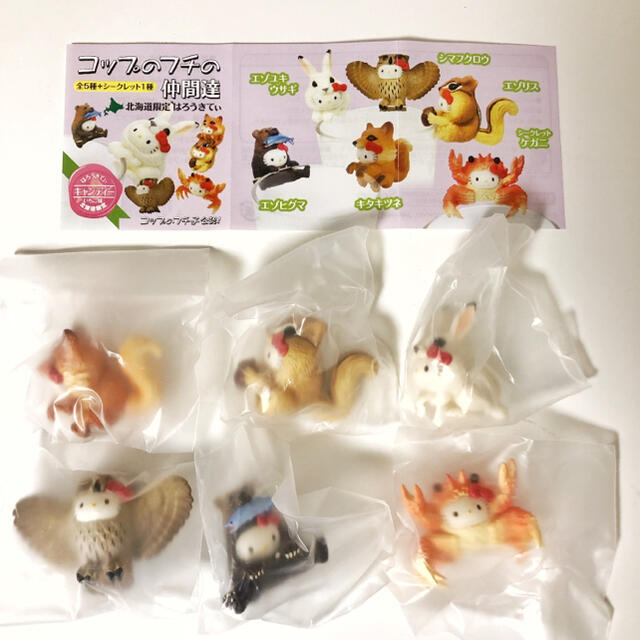 ハローキティ - 【シークレットあり】北海道限定 コップのフチの仲間達
