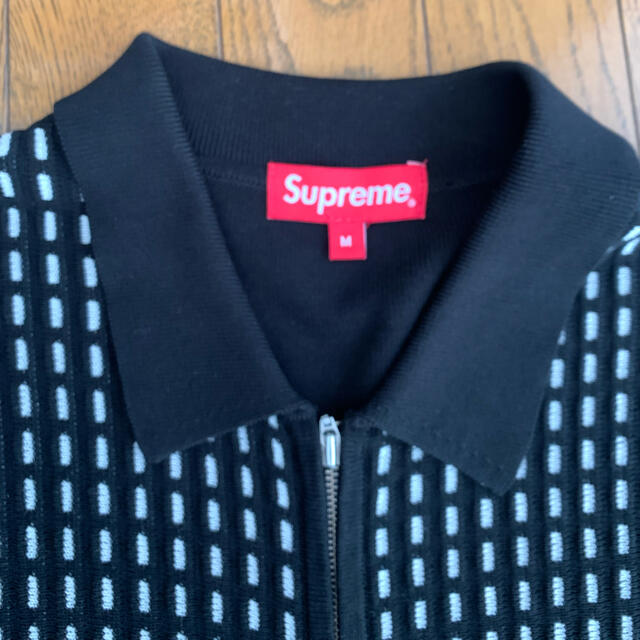 Supreme - Supreme Dashes Zip Up Knit Poloの通販 by ラオウ