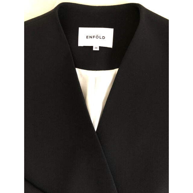 ENFOLD - ENFOLD コート エンフォルド コート ダブルクロスフレア