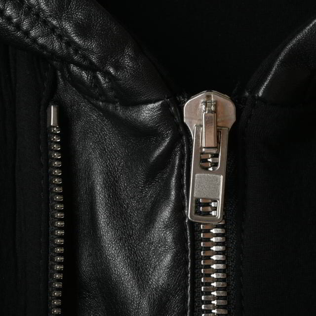 GIVENCHY - GIVENCHY by RICCARDO TISCI 切替 レザー ジャケットの通販