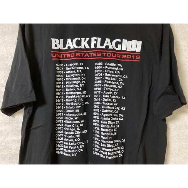 BLACKFLAG ブラックフラッグ 2019年 USツアー Tシャツ sstの通販 by