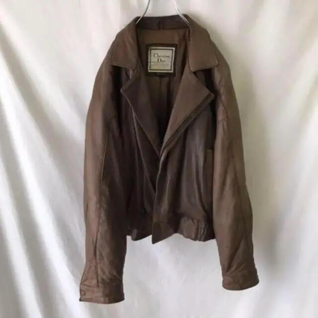 Christian Dior - Dior ディオール レザー ライダースの通販 by nn
