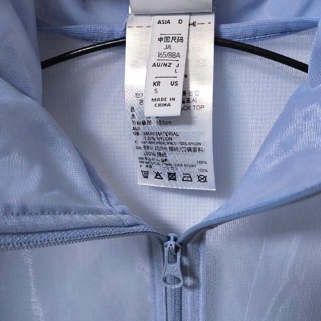adidas - adidas シースルー ジャケット トラックトップ ジャージ