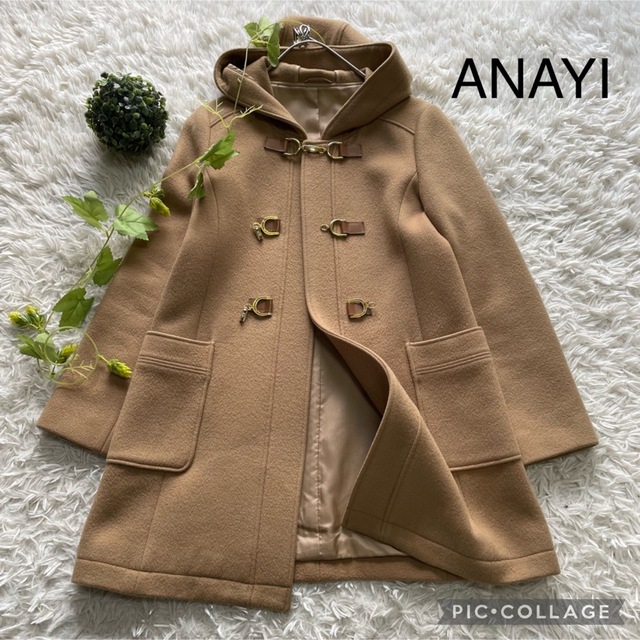 ANAYI - ☆専用☆ アナイ ANAYI ゴールド金具ダッフルコートの通販 by