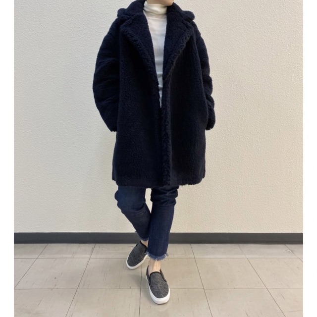 Theory luxe - Theory luxe 20aw テディベアチェスターコートの通販 by