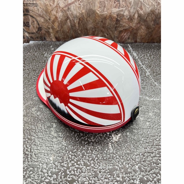 新品 送料無料 カスタムコルク半 富士日章 定番 色赤 ラメ無し