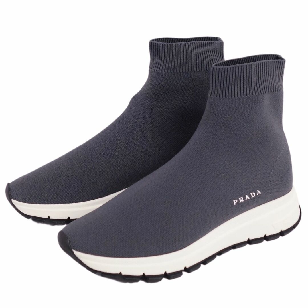PRADA - 美品 プラダ PRADA スニーカー ニット ソックススニーカー